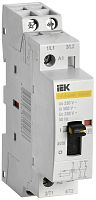 Контактор модульный IEK KARAT КМ20-20МР 1п 2НО 20А 230В с ручкой управления AC картинка